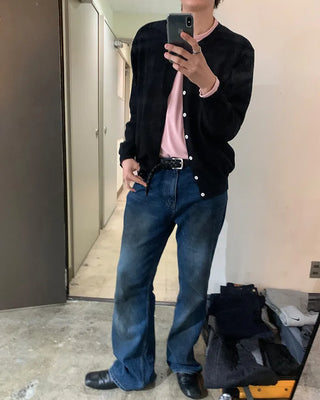 Basic Round Long-Sleeve T-Shirt