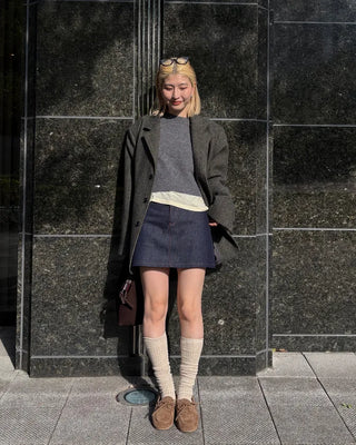 Ribbed Over-Knee Socks
