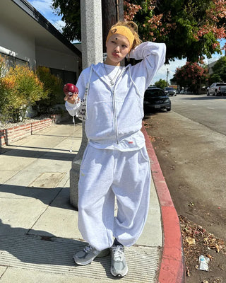 (ORIGINAL) Oversized Double Zip Hoodie (Fleece Lined)