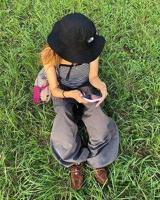 (Unisex) Elastic Waist Summer Cargo Jogger Pants