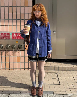 Striped Cable Shorts