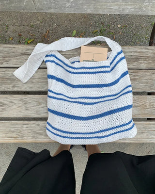Border knit eco bag