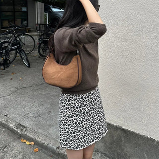 Half-button collar knit