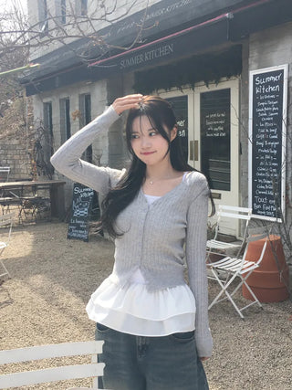 -3kg Slim Twist Cardigan (12 colors)