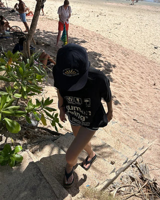Cardboard Care Label Half T-Shirt