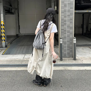 Basic semi-cropped color T-shirt