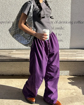 Polka Dot Nylon Tote Bag