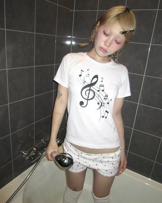 [3rd Re-release] (ORIGINAL) Musical Slim Fit T-Shirt