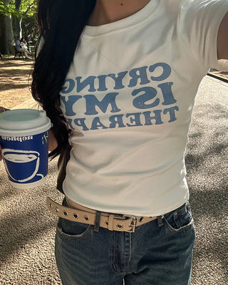 Bus lettering mini T-shirt