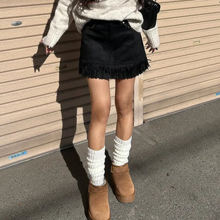 Ribbed Leg Warmers