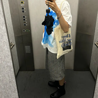 Checked Carpenter Half Pants