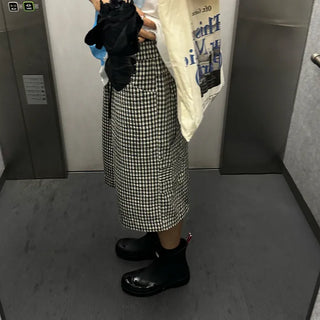 Checked Carpenter Half Pants