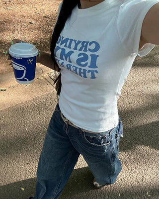 Bus lettering mini T-shirt