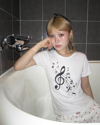 [3rd Re-release] (ORIGINAL) Musical Slim Fit T-Shirt