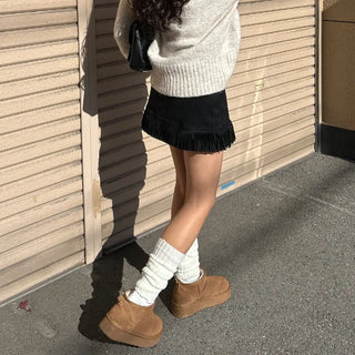 Ribbed Leg Warmers