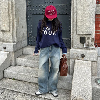 Bonjour Round Bicolor Knit
