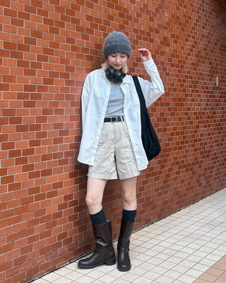Vivid Overfit Long-Sleeve Shirt