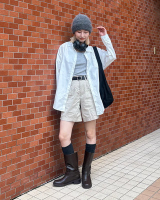 One-strap mid-calf boots