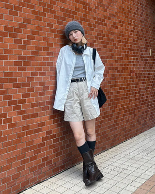 Vivid Overfit Long-Sleeve Shirt