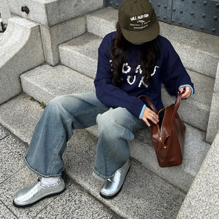 Fur down sneakers
