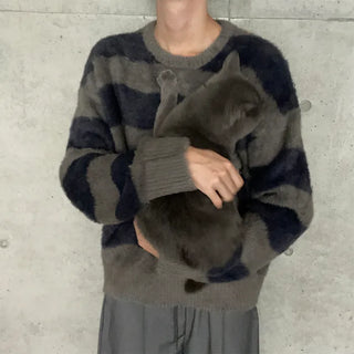 Wave Border Knit