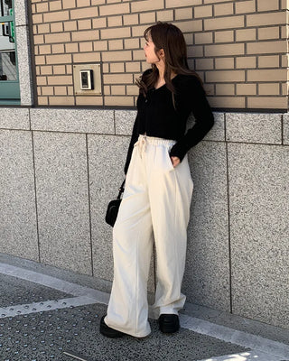Shaggy knit crop cardigan