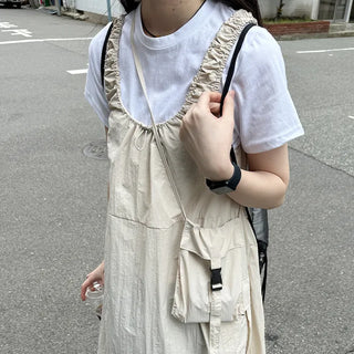 Basic semi-cropped color T-shirt