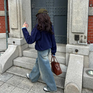 Bonjour Round Bicolor Knit