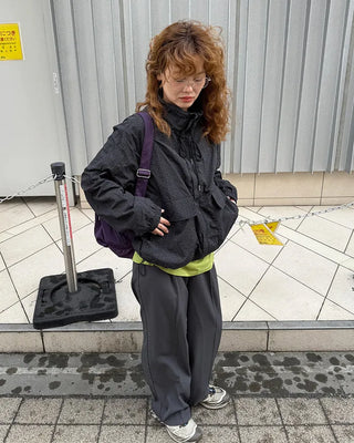 Pocket Windbreaker Hoodie