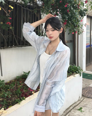 [6 colors] Rib knit sleeveless top