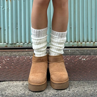 Ribbed Leg Warmers