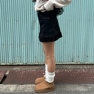 Ribbed Leg Warmers