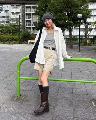 One-strap mid-calf boots