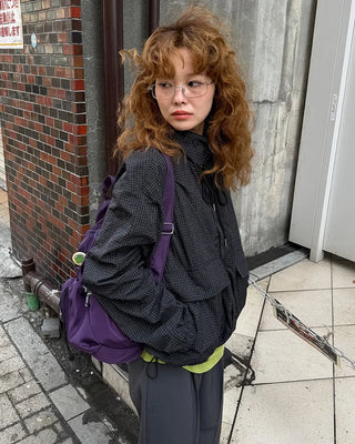 Pocket Windbreaker Hoodie