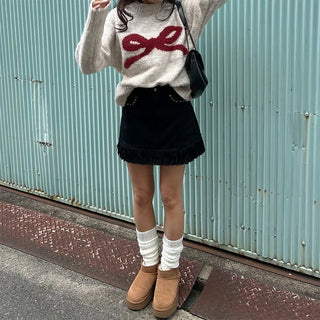 Ribbed Leg Warmers