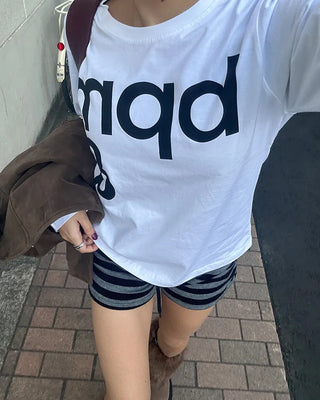 bpm & Lettering Long Sleeve Cut and Sewn