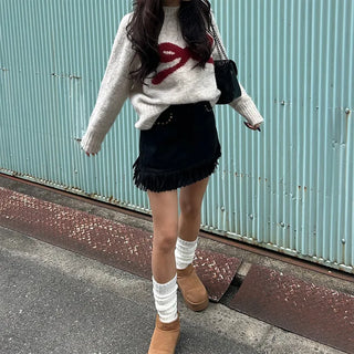 Ribbed Leg Warmers
