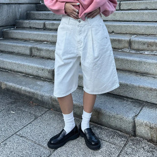 Round platform loafers