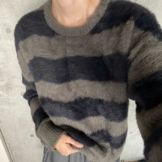 Wave Border Knit