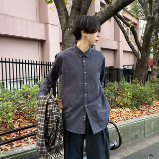 (Unisex) Daily Cotton Shirt
