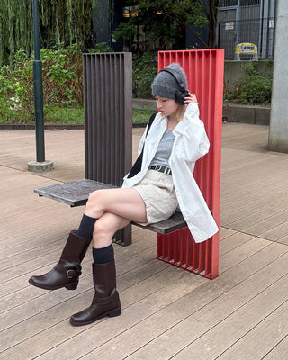 Ribbed Over-Knee Socks