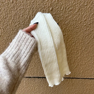 Ribbed Leg Warmers