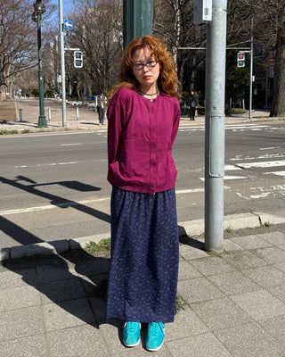 Simple button cardigan