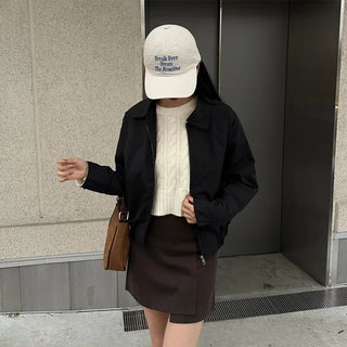 Lettering Stitch Cap