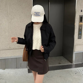 Lettering Stitch Cap