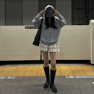One-pocket hooded sweatshirt