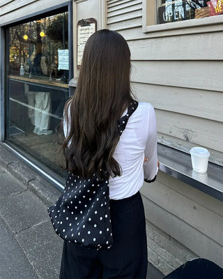 Jewel neck long T-shirt