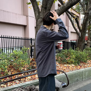 (Unisex) Daily Cotton Shirt