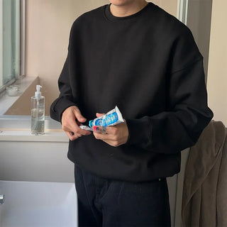 Oversized brushed sweatshirt