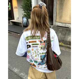 Vintage belt shoulder bag